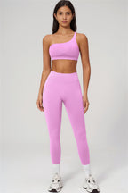 The Empower One-Shoulder Sports Bra