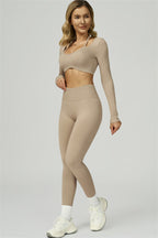 The Prime Long Sleeve Crop Top