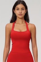 The Empower Halter Crop Top