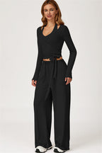 The Sprint Long Sleeve Crop Top
