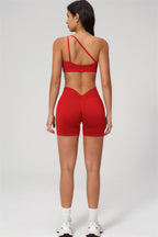 The Empower One-Shoulder Sports Bra