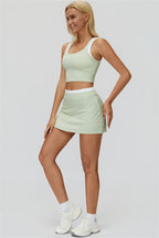 The Canyon Crop Tank Skirt 2-Piece Set
