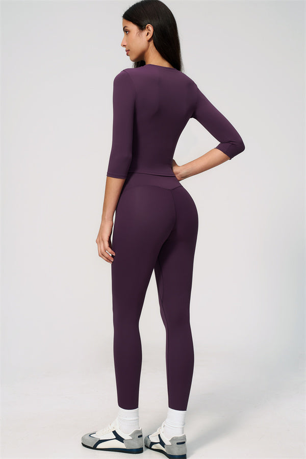The Natalia Half-Sleeve Top