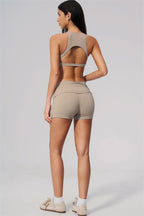 The Twirl Open Back Sports Bra