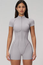 The Anew Zipper Romper