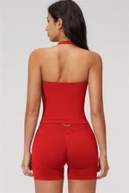 The Empower Halter Crop Top