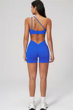 The Empower One-Shoulder Sports Bra