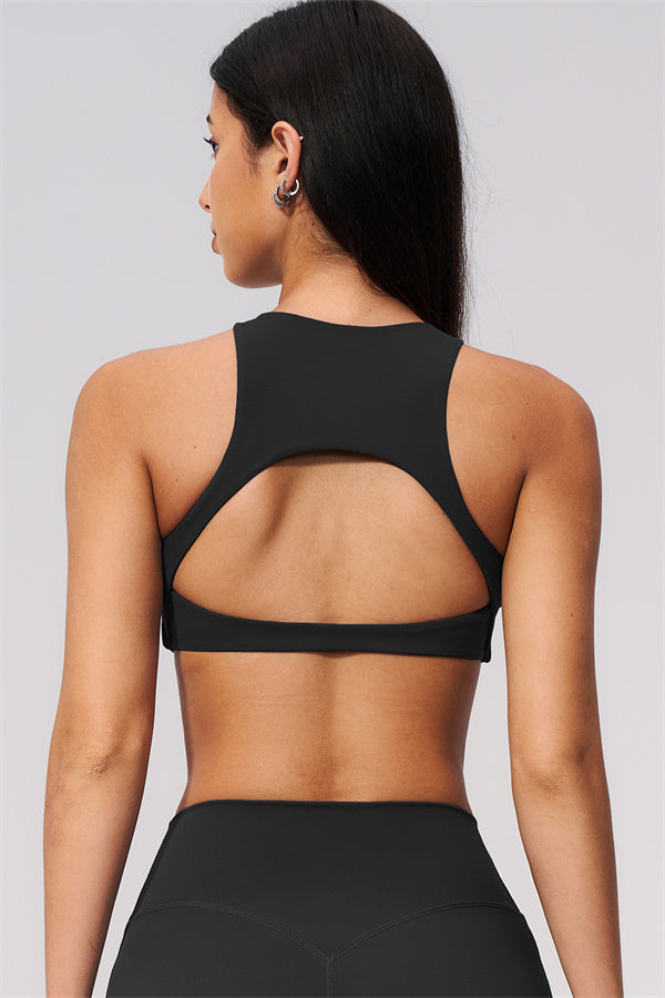 The Twirl Open Back Sports Bra