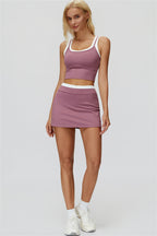 The Canyon Crop Tank Skirt 2-Piece Set