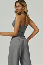 The Sprint Halter Tank Top