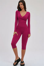 The Twirl Capri Leggings