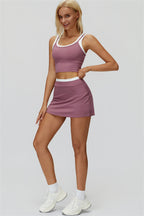 The Canyon Crop Tank Skirt 2-Piece Set