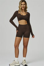 The Prime Long Sleeve Crop Top