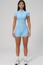 The Anew Zipper Romper