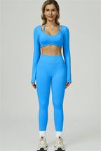 The Prime Long Sleeve Crop Top