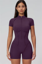 The Anew Zipper Romper