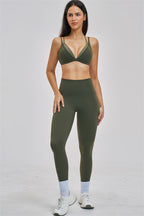 The Seraphine Layered V Sports Bra
