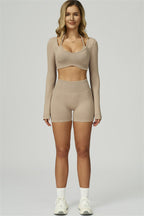 The Prime Long Sleeve Crop Top