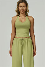 The Sprint Halter Tank Top