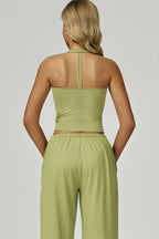 The Sprint Halter Tank Top
