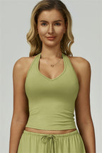 The Sprint Halter Tank Top