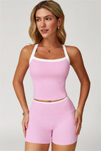 The Quest Cross Back Crop Top