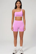 The Empower One-Shoulder Sports Bra