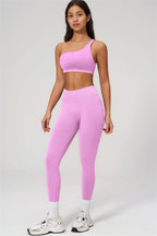 The Empower One-Shoulder Sports Bra