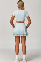 The Lavish Cut-out Crop Top