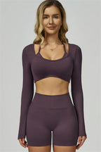 The Prime Long Sleeve Crop Top