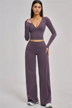 The Swoon Long Sleeve Crop top