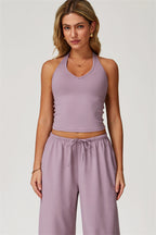 The Sprint Halter Tank Top