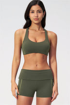 The Evoke Racerback Sports Bra