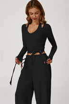 The Sprint Long Sleeve Crop Top