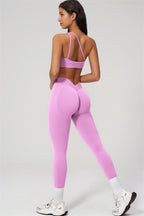 The Empower One-Shoulder Sports Bra