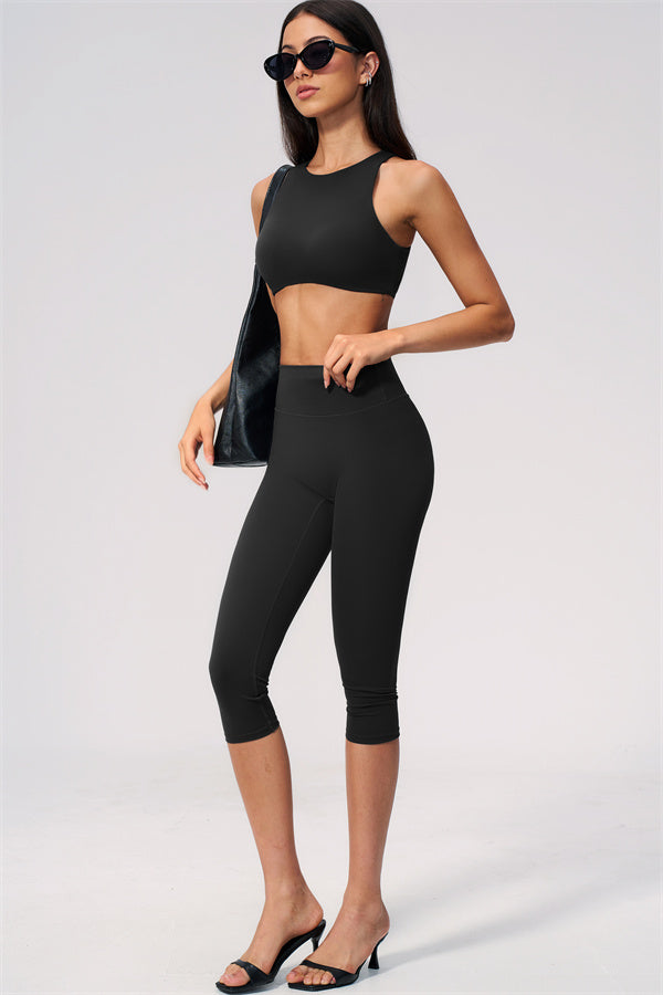 The Twirl Open Back Sports Bra