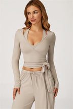 The Sprint Long Sleeve Crop Top