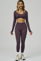 The Prime Long Sleeve Crop Top
