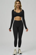 The Prime Long Sleeve Crop Top