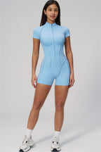 The Anew Zipper Romper
