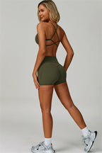 The Bold Cross Back Sports Bra