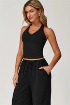 The Sprint Halter Tank Top