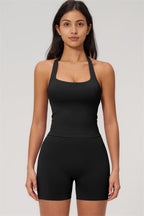 The Empower Halter Crop Top