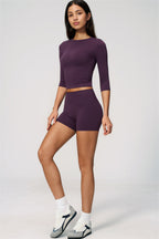 The Natalia Half-Sleeve Top