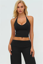 The Twirl Halter Tank Top