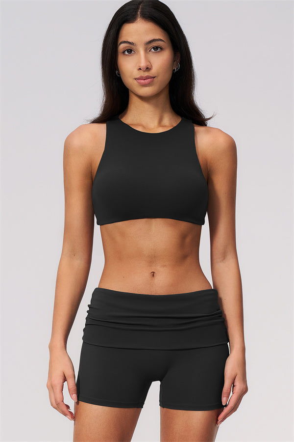 The Twirl Open Back Sports Bra